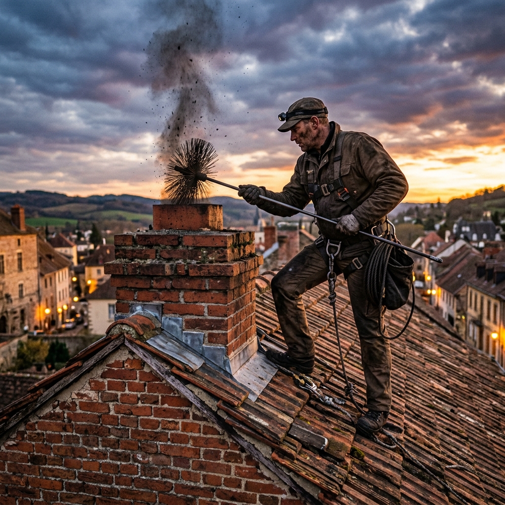Chimney Sweep industry scene