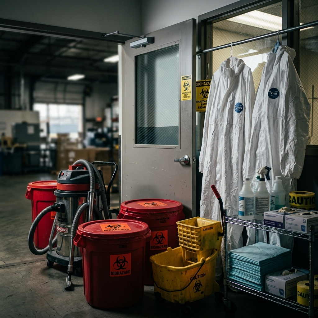 Crime Scene Cleanup industry scene