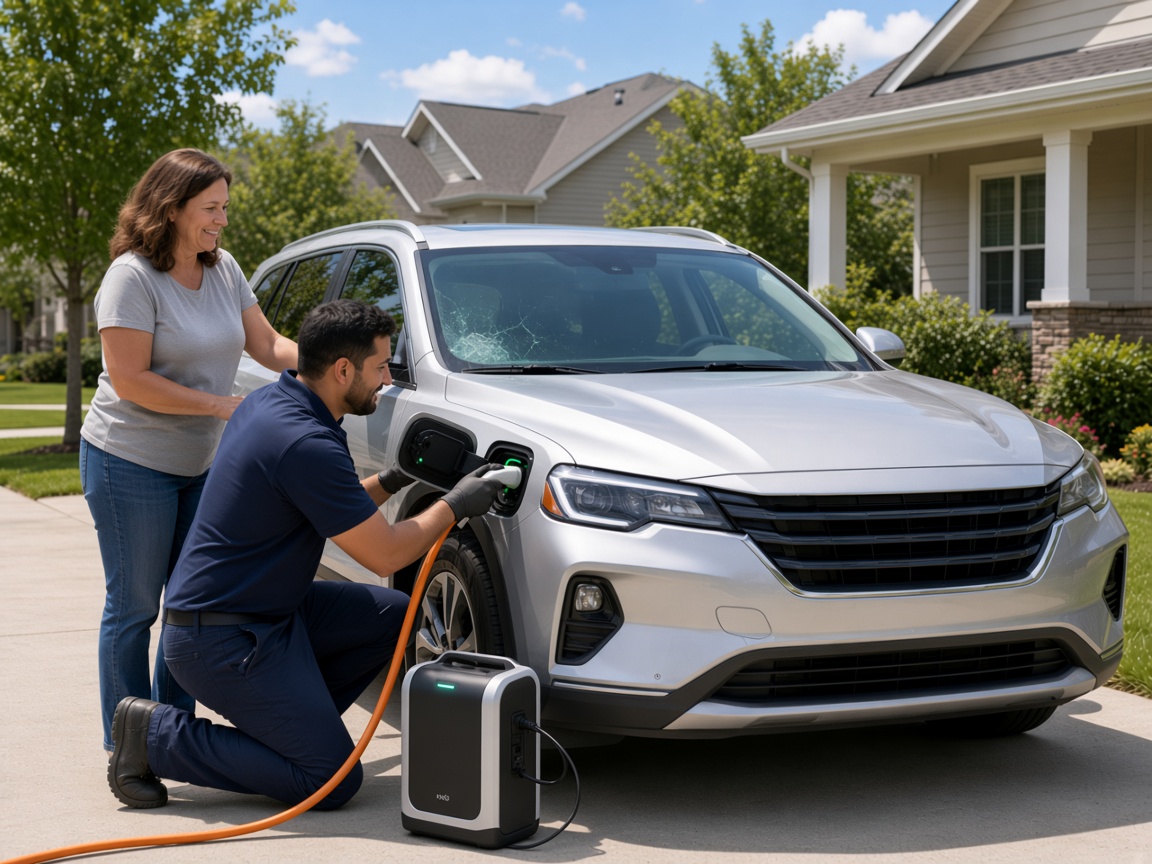 EV Mobile Charging industry scene