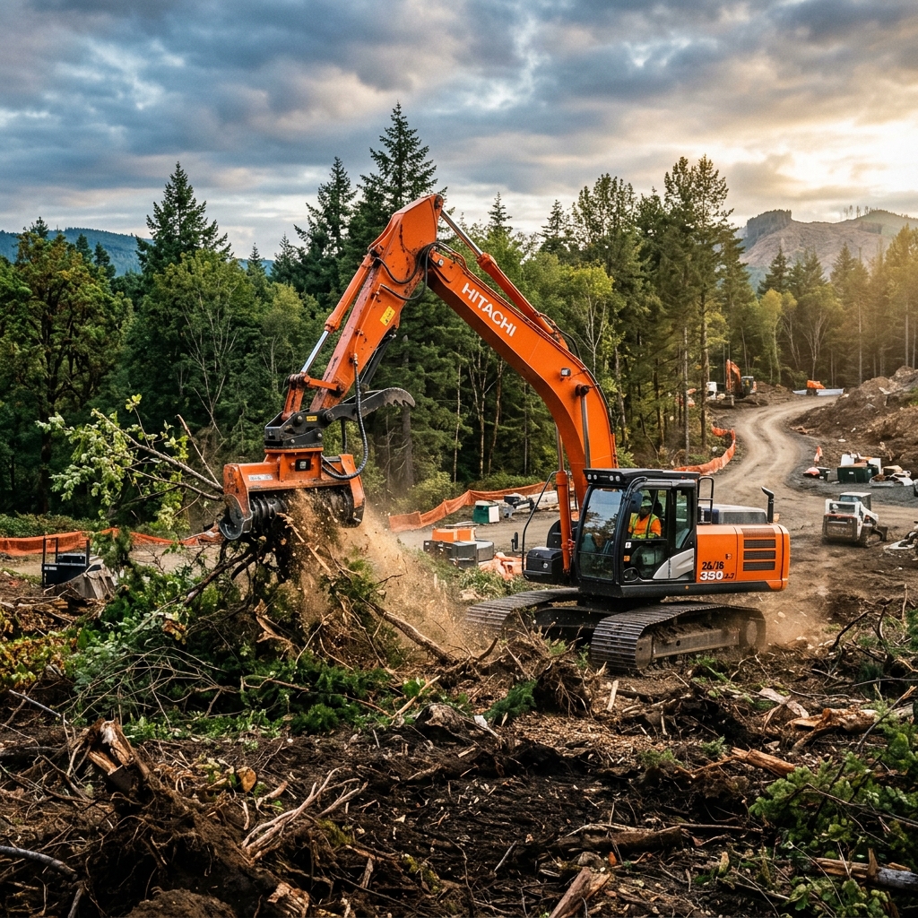 Lot Clearing industry scene