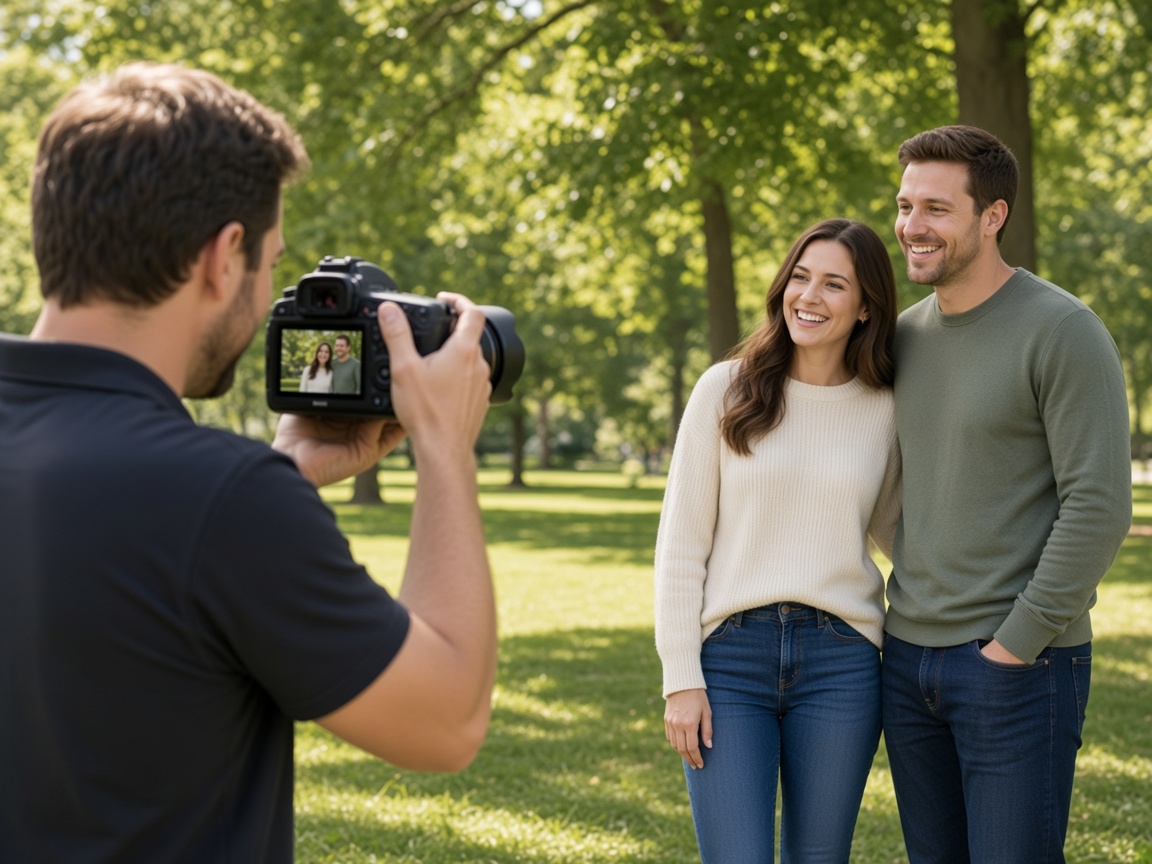 Photography industry scene