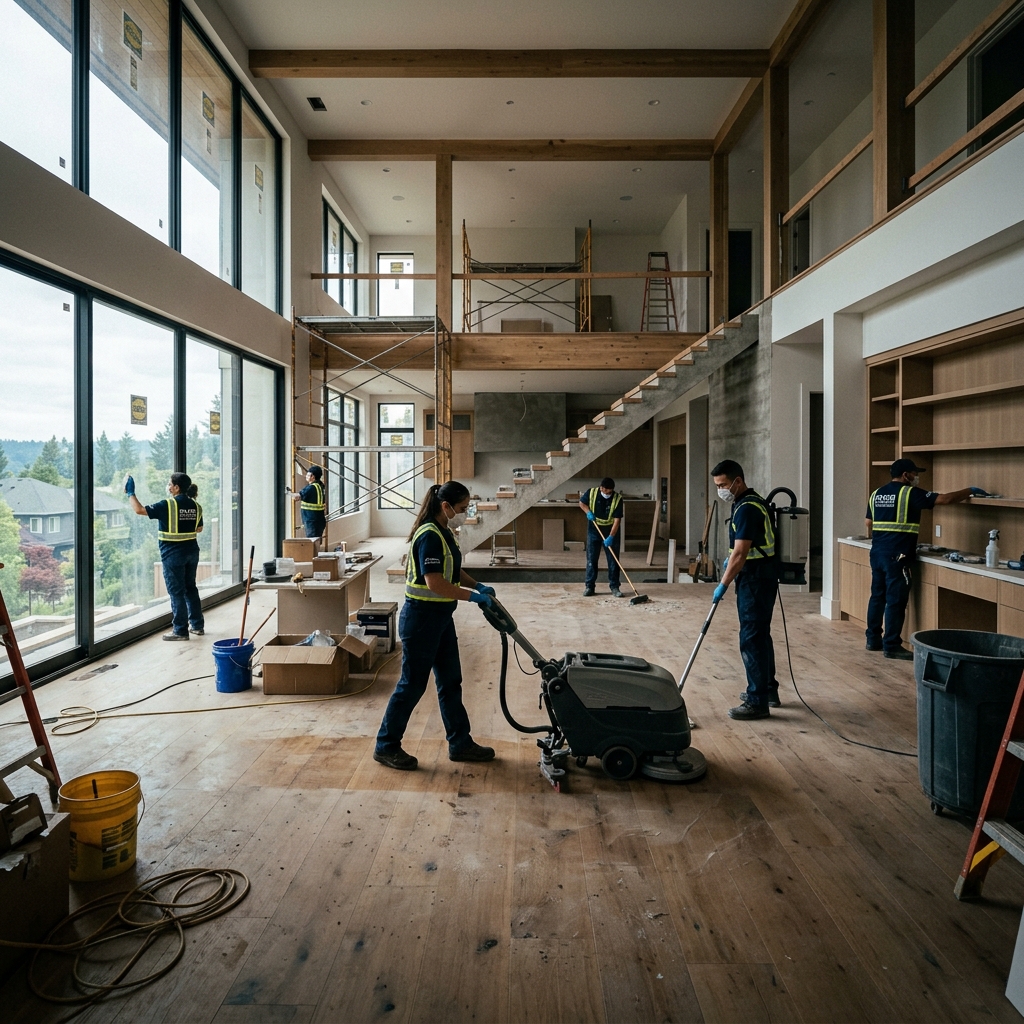 Post-Construction Cleaning industry scene
