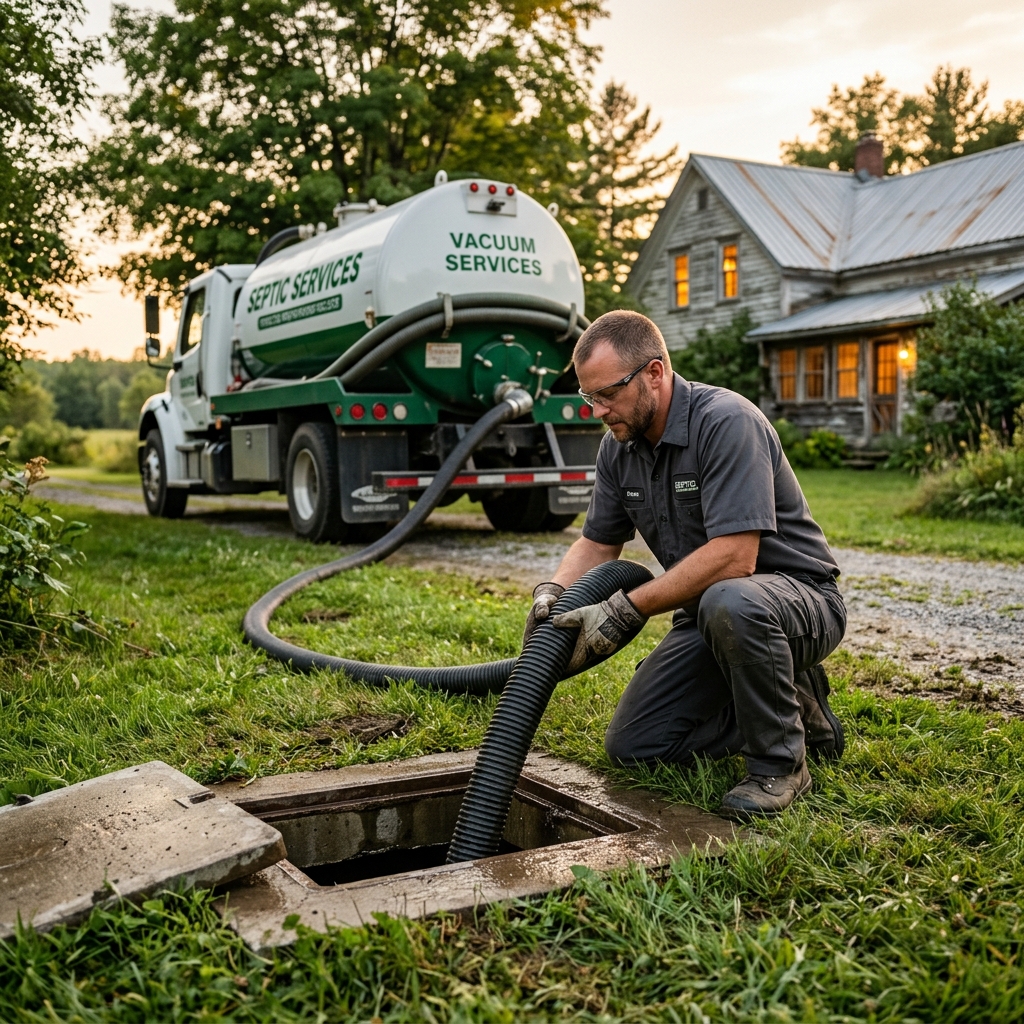 Septic Pumping industry scene
