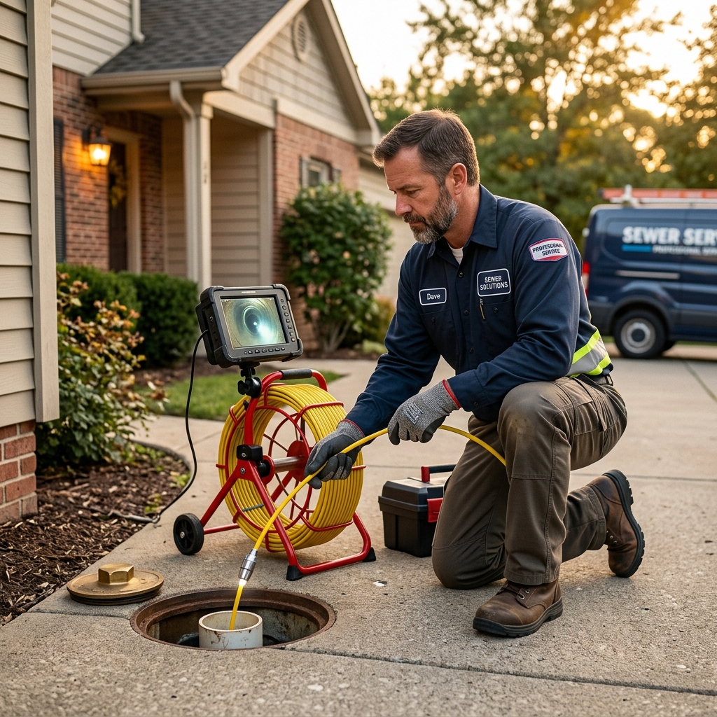 Sewer Line Service industry scene